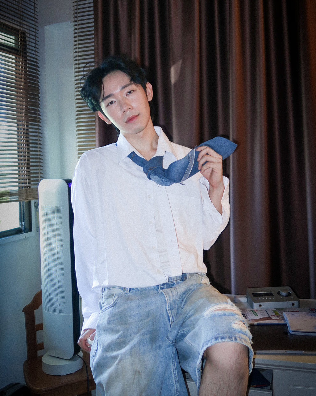 PREORDER 'Denim Tie'